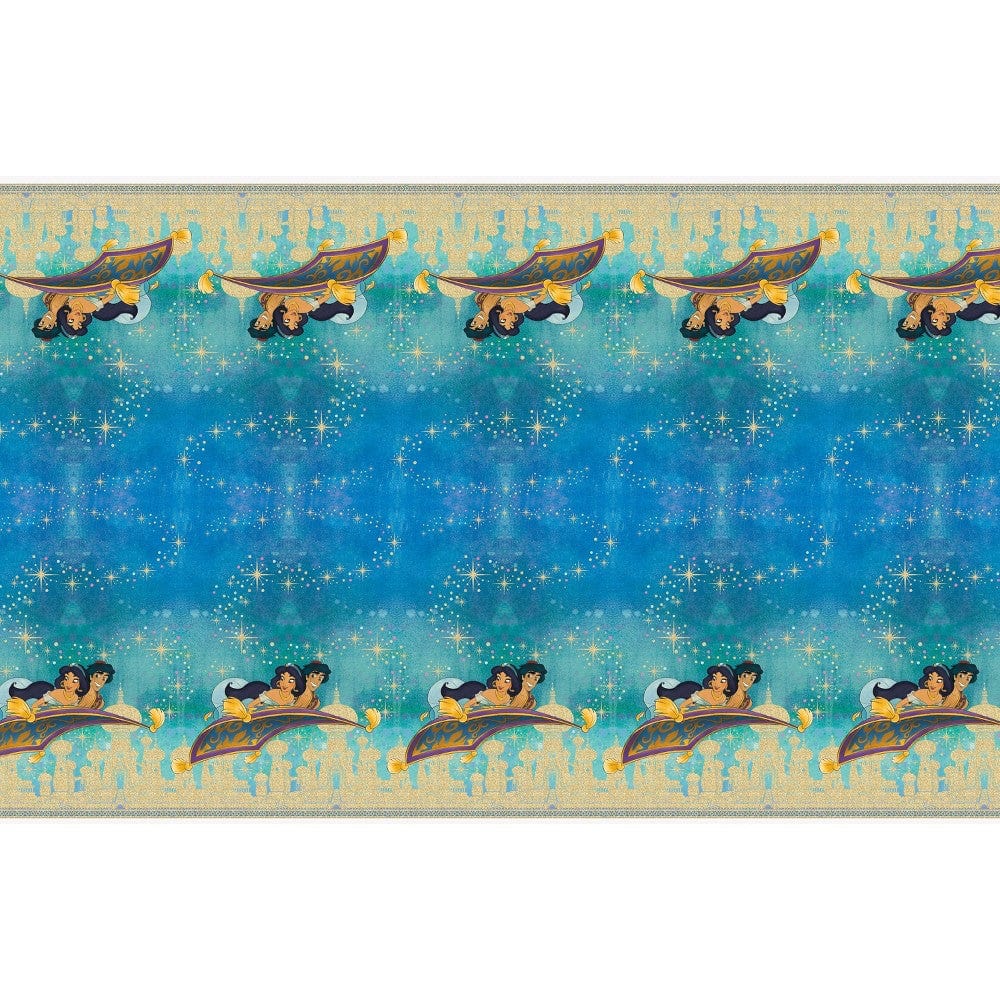 Unique Party Supplies Aladdin Table Cover 54″ x 84″