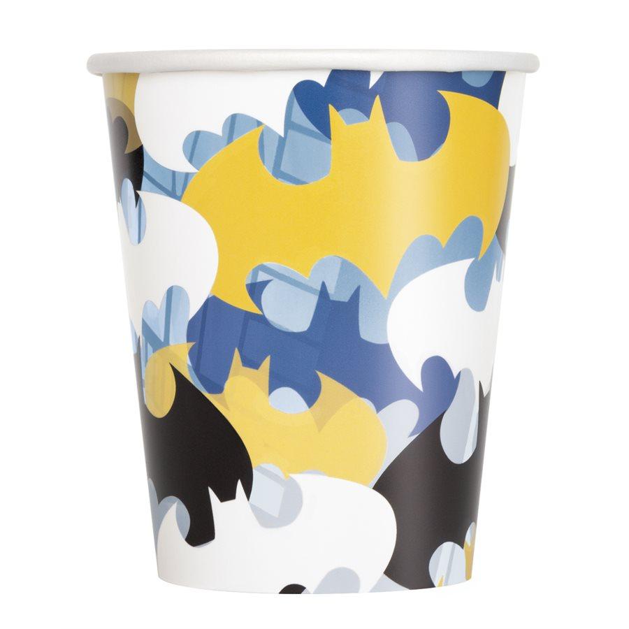 Unique Party Supplies Batman Cups 9oz (8 count)