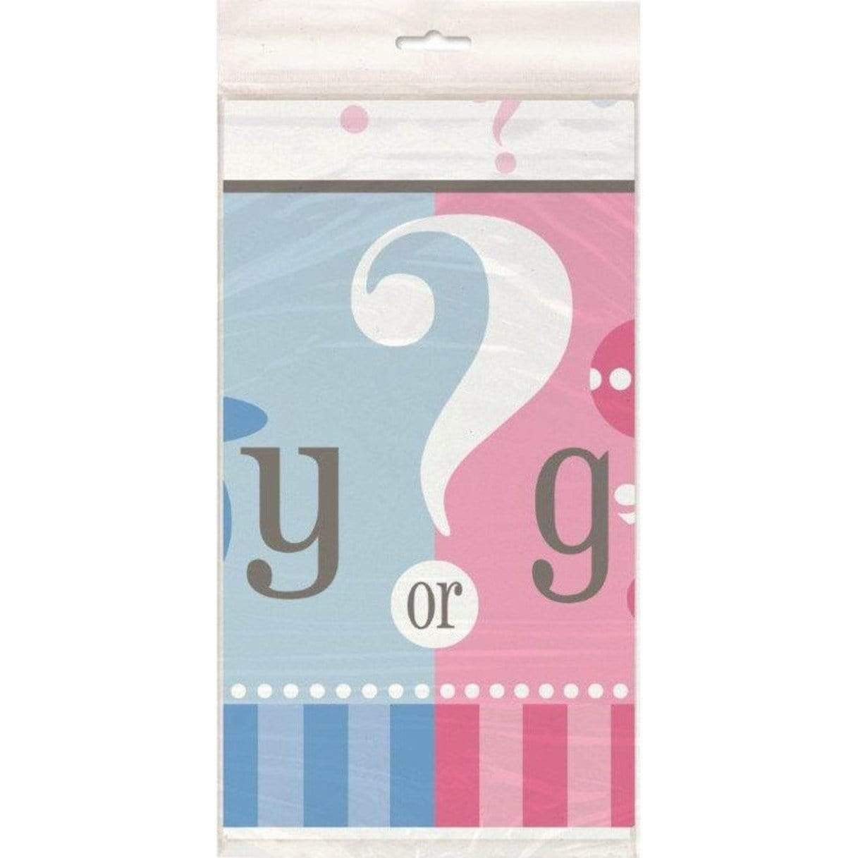 Unique Party Supplies Gender Reveal Table Cover