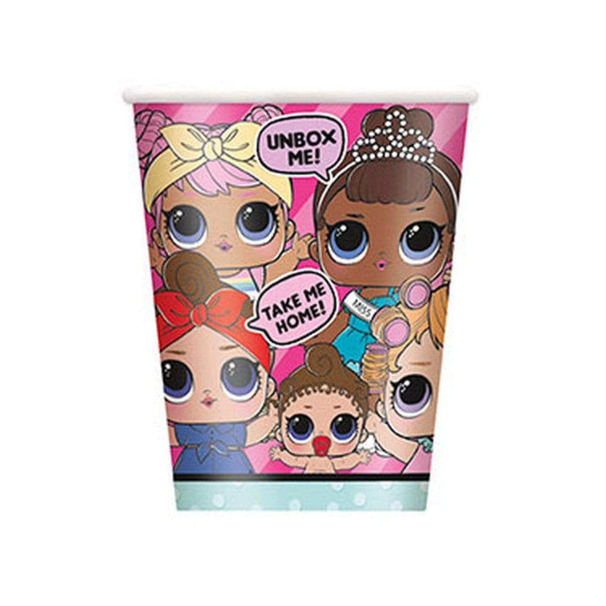Unique Party Supplies LOL Surprise Cups 9oz (8 count)