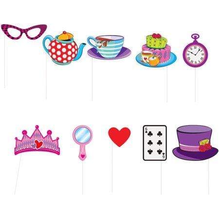 Unique Party Supplies Mad Hat Tea Photo Props (12 count)