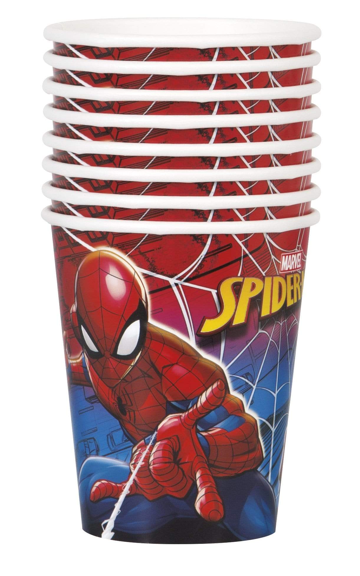 Unique Spider-Man 9oz Cups (8 count)