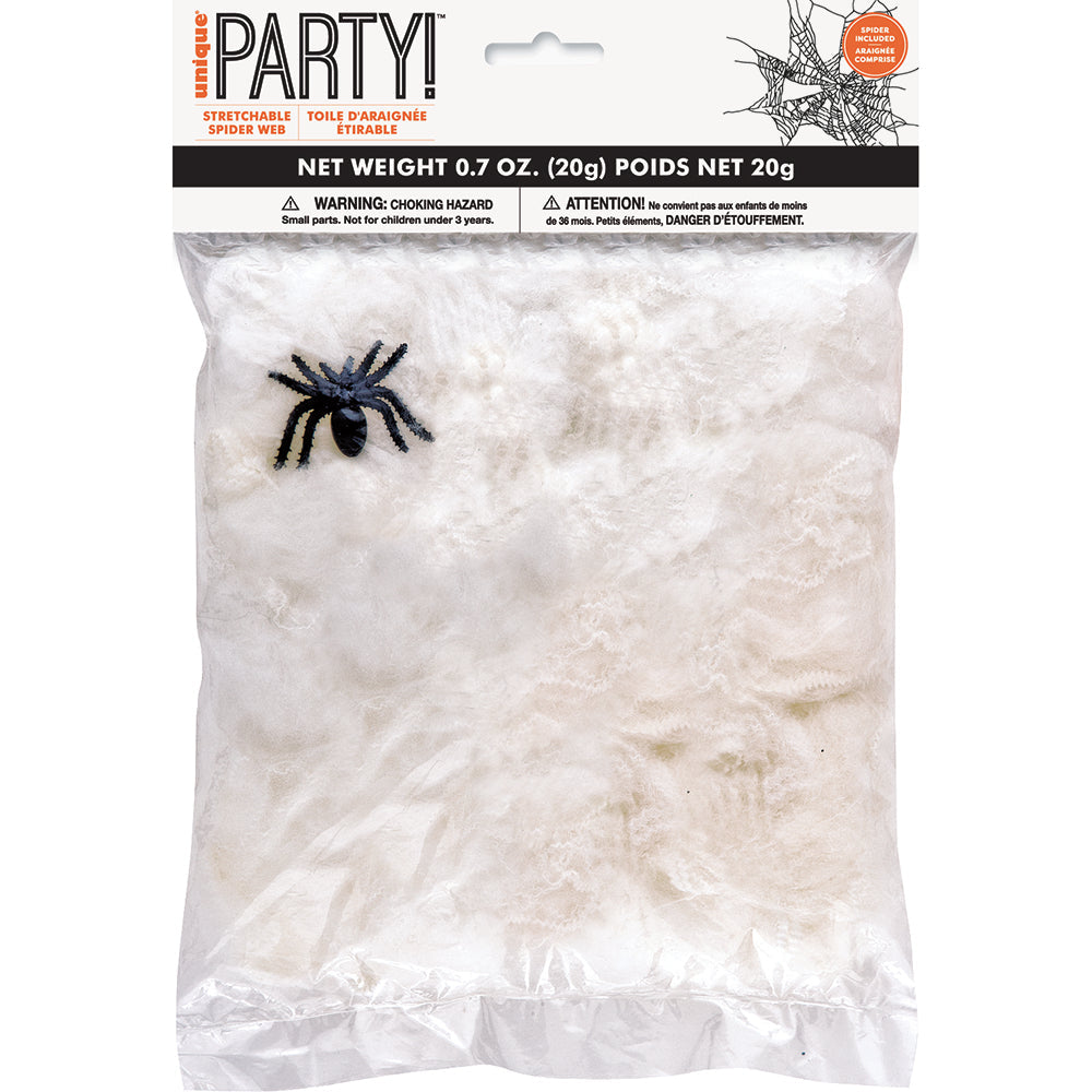 Stretchable Spider Web With Spider