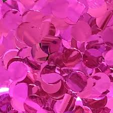 Winner 1" Magenta Foil Confetti (2.25oz)