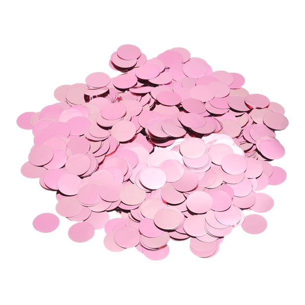 5/8" Foil Confetti - Baby Pink (1oz)