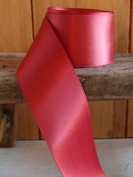 1.5" x 25 Yards Burgundy Satin Ribbon by Harvest Import from Instaballoons
