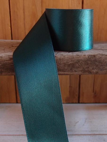 1.5" x 25 Yards Hunter Green Satin Ribbon by Harvest Import from Instaballoons