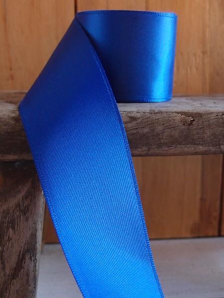 1.5" x 25 Yards Royal Blue Satin Ribbon by Harvest Import from Instaballoons