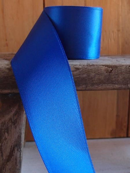 1.5" x 25 Yards Royal Blue Satin Ribbon by Harvest Import from Instaballoons