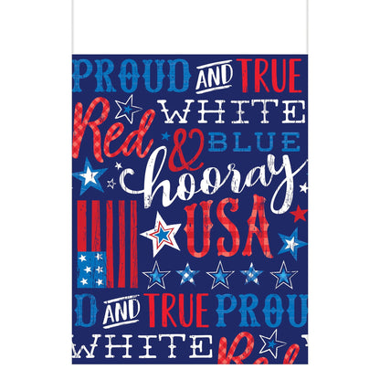 102" Table Cover - Proud and True - Amscan
