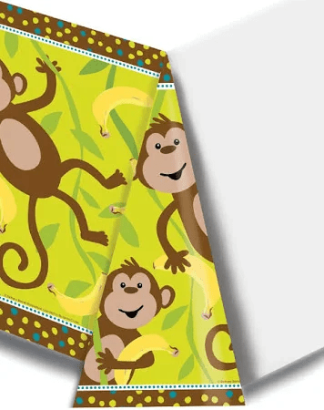 108" Table Cover - Monkeyin' Around - Creative Converting