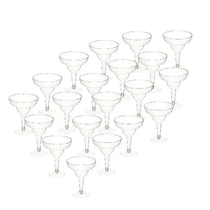 10oz Margarita Glasses - Clear (20ct) - Amscan