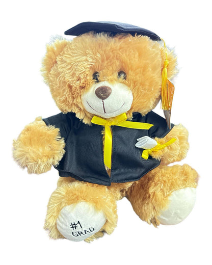 Teddy Bear - Congrats Grad with Black Cap