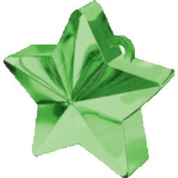 Balloon Star Weight - Green