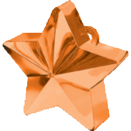 Balloon Star Weight - Orange