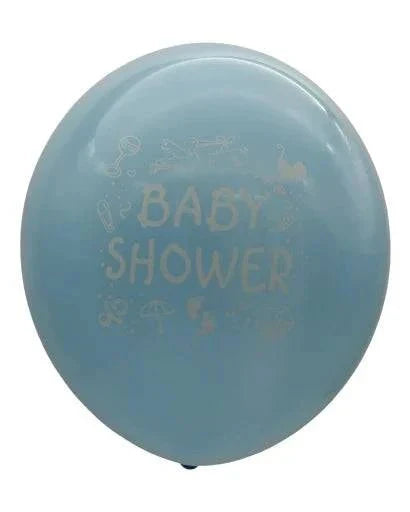 12" Assorted Baby Shower (12 bags/8ct-10ct per pack) - Winntex