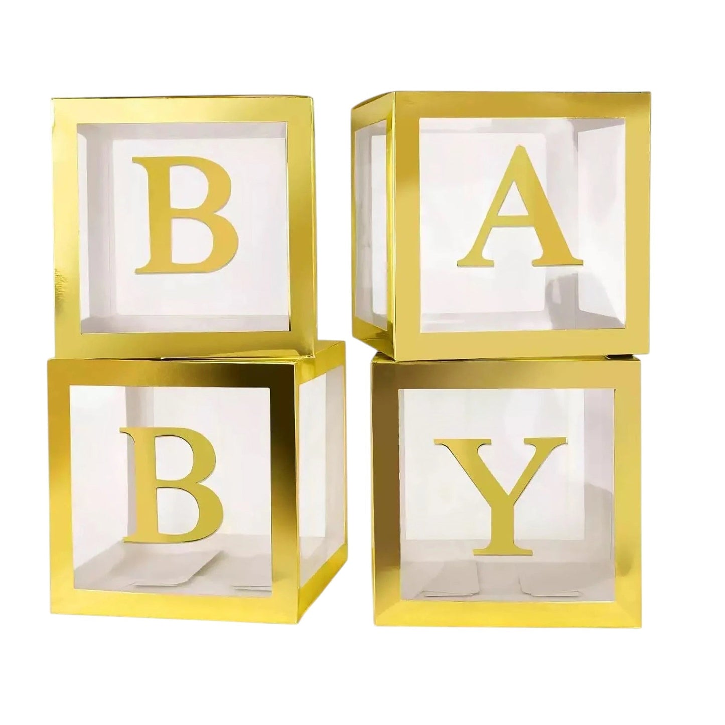 12" Clear Boxes - Baby - Borosino