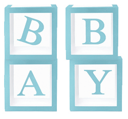 12" Clear Boxes - Baby - Borosino
