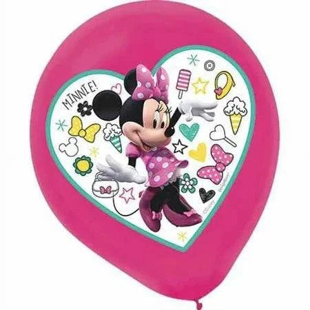 12" Disney Minnie Mouse (5ct) - Amscan