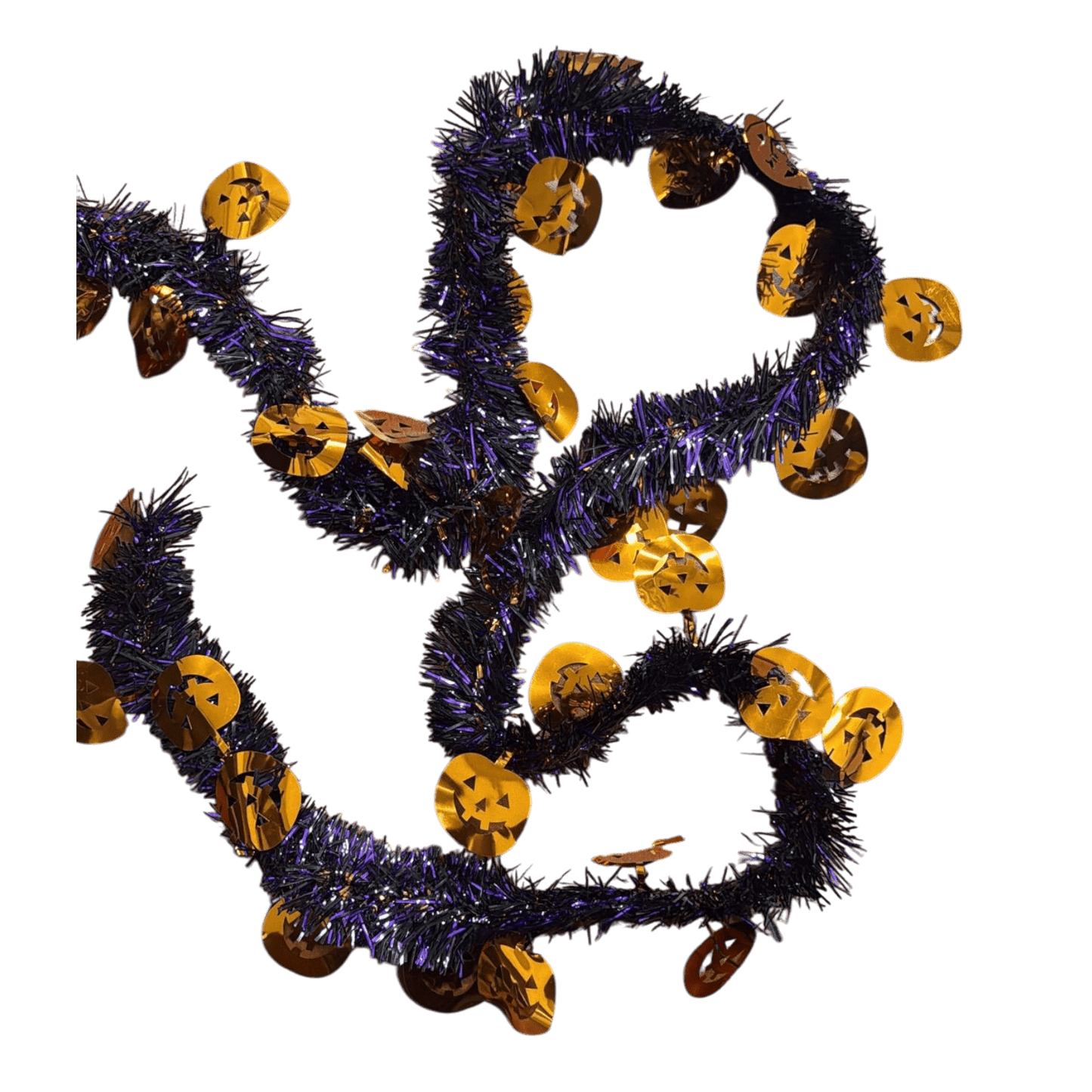 12' Garland - Pumpkin - Unique