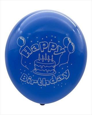 12" Happy Birthday (12 Bags of 8ct-10ct) - Winntex