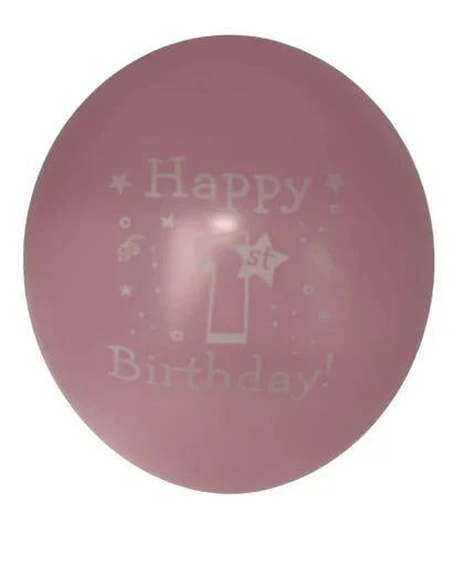 12" Happy Birthday (12 Bags of 8ct-10ct) - Winntex
