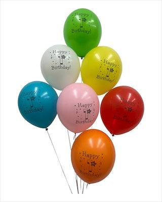 12" Happy Birthday (12 Bags of 8ct-10ct) - Winntex