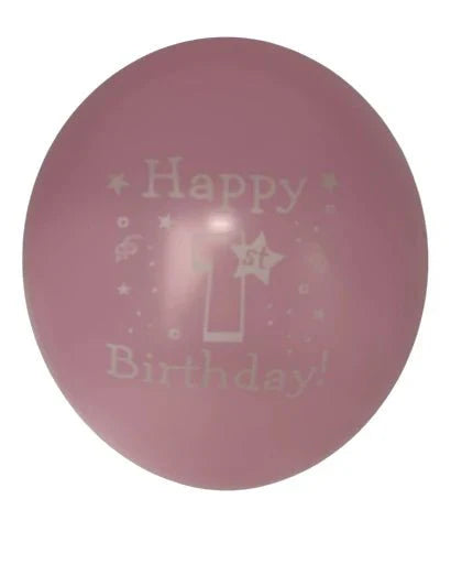 12" Happy Birthday (12 Bags of 8ct-10ct) - Winntex