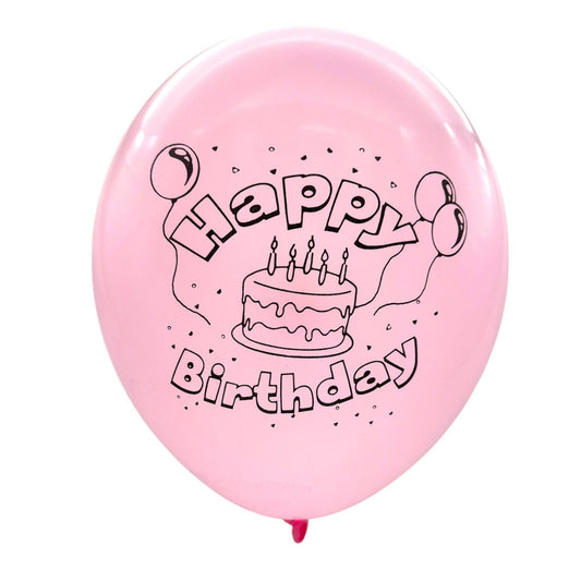 12" Happy Birthday (72ct)