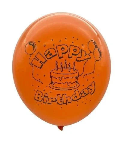 12" Happy Birthday (72ct)