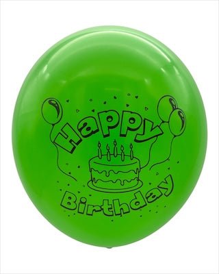 12" Happy Birthday (72ct)