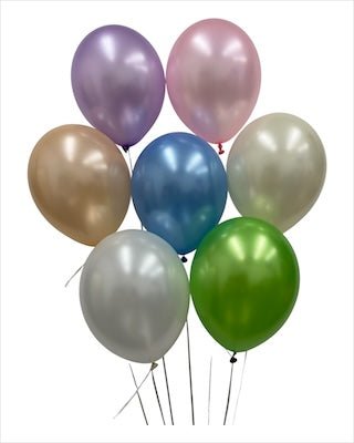 12" Latex - Metallic (72ct) - Winntex