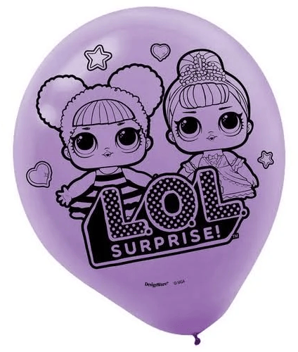 12" LOL Surprise (6ct) - Amscan