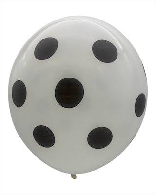 12" Polka Dots (12 packs/8ct) - Winntex
