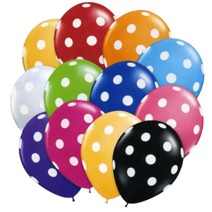 12" Polka Dots (72ct) - Winntex