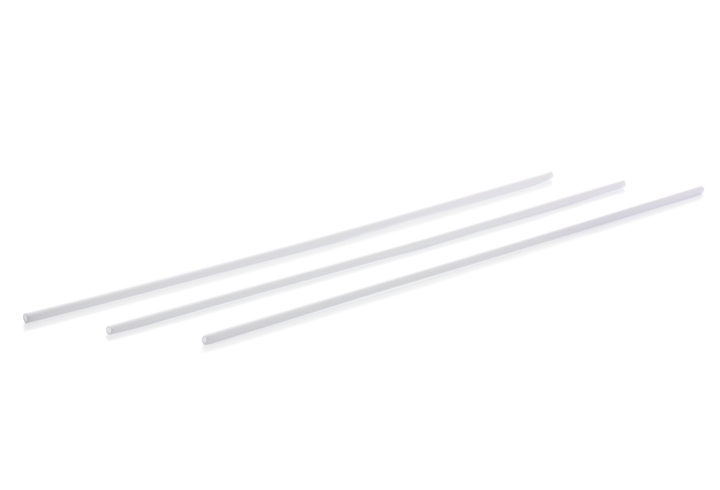 12" Standard Balloon Sticks - White (100) - PremiumConwin