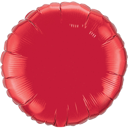 Ruby Red Circle 36″ Balloon