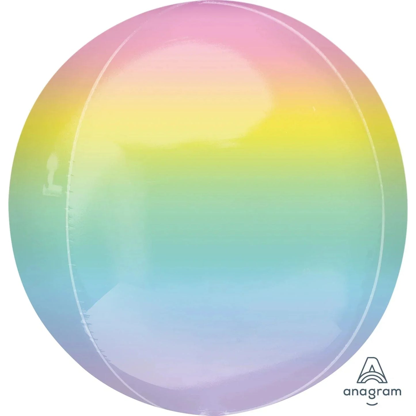 15" Ombrez Orbz - Pastel Rainbow - Anagram
