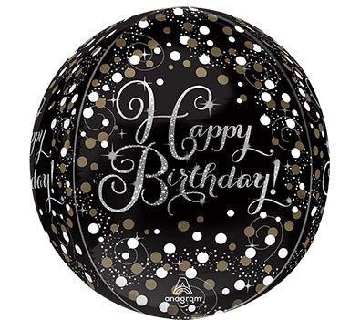 15" Orbz - Sparkling Birthday - Anagram