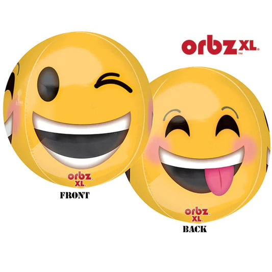 15" Orbz - Winky Smiley Emoji - Anagram