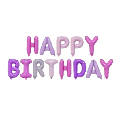 16" Balloon Banner - Happy Birthday - Winner Party