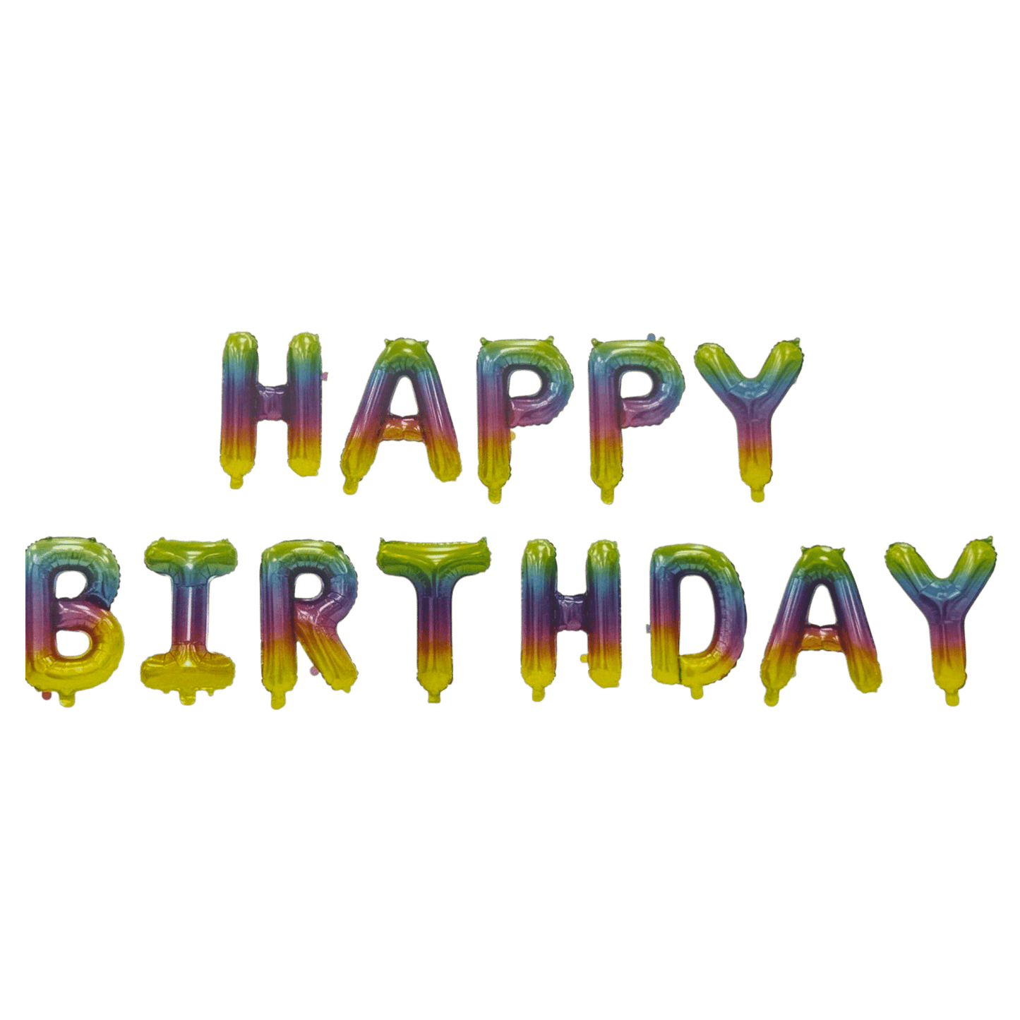 16" Balloon Banner - Happy Birthday - Winner Party