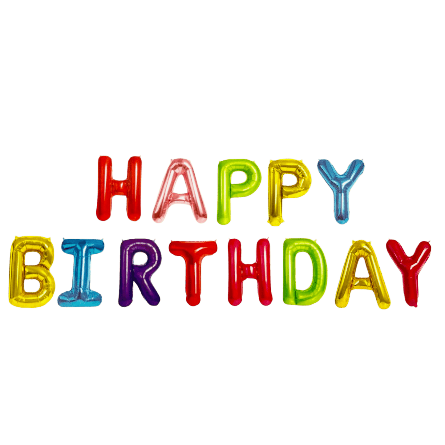 16" Balloon Banner - Happy Birthday - Winner Party