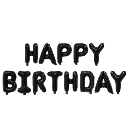 16" Balloon Banner - Happy Birthday - Winner Party
