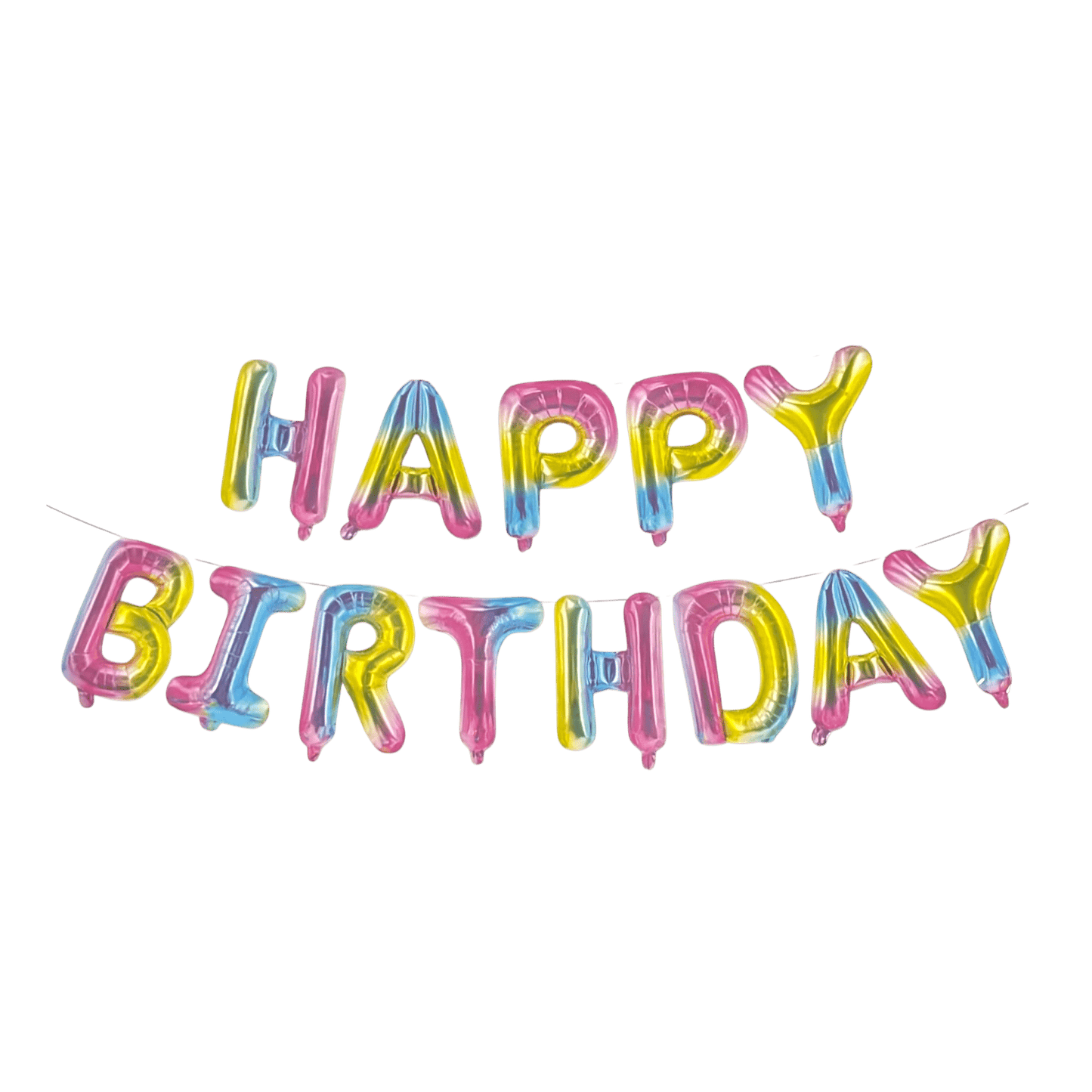 16" Balloon Banner - Happy Birthday - Winner Party