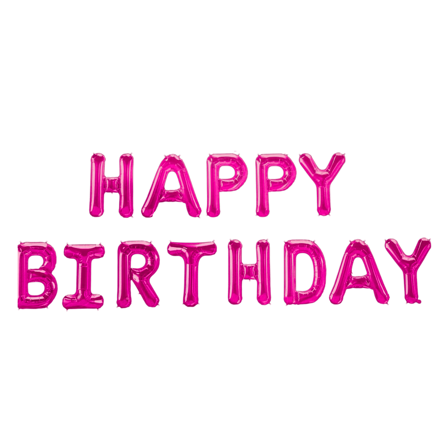 16" Balloon Banner - Happy Birthday - Winner Party