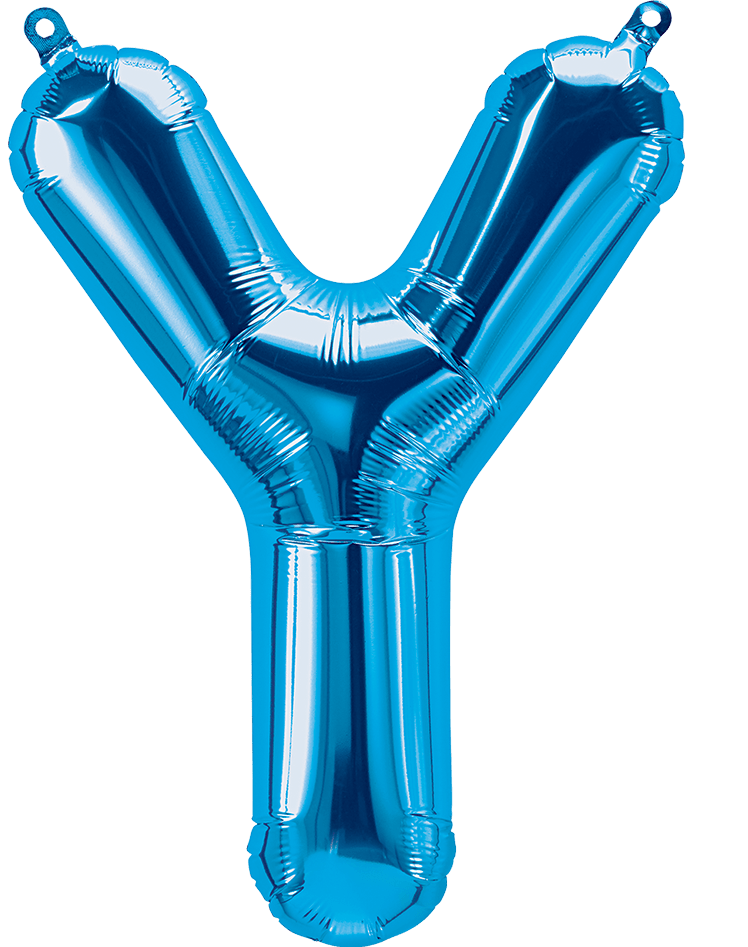 34" Balloon Letters - Blue - Party America