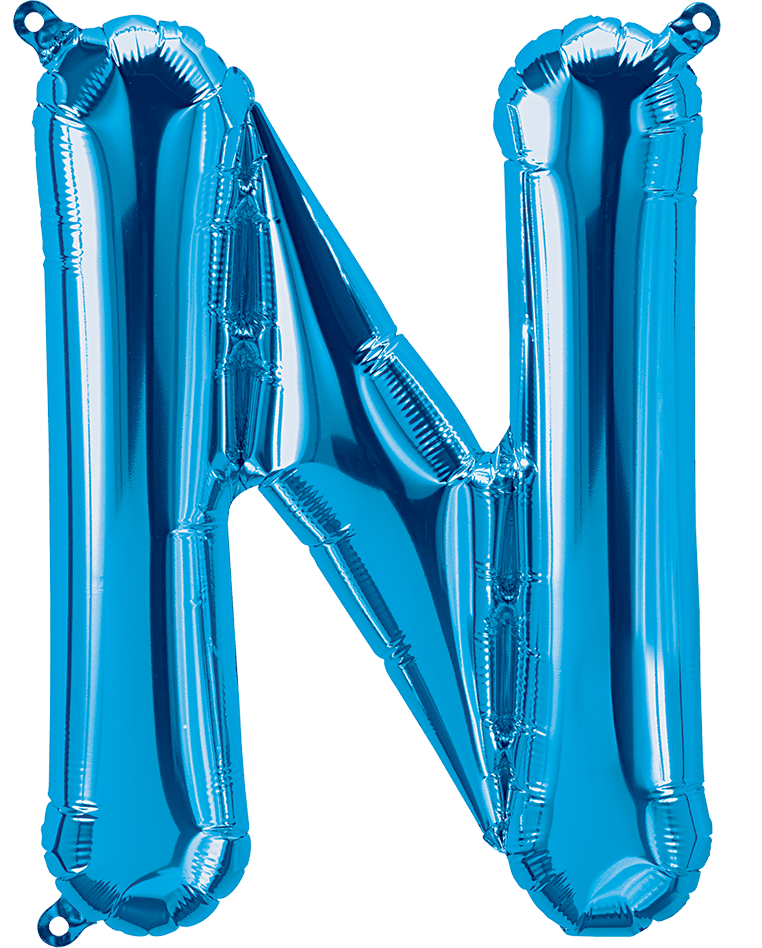 34" Balloon Letters - Blue - Party America
