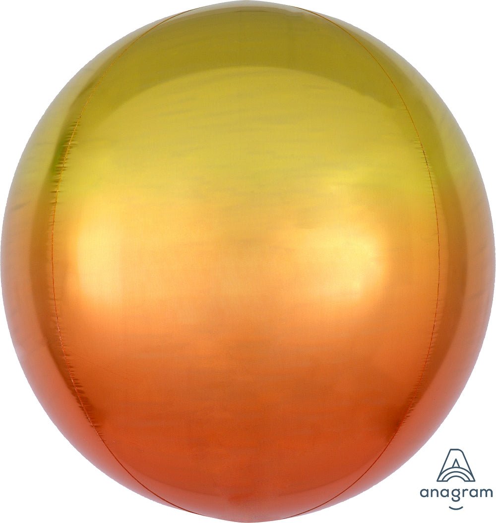 15" Ombre Orbz - Yellow & Orange
