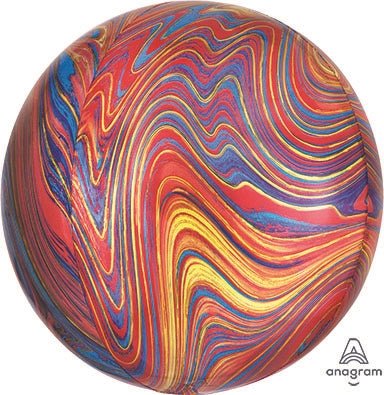 16" Marblez Orbz - Colorful (3ct) - Anagram